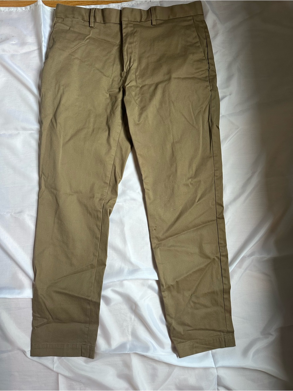 Banana Republic Mason Athletic Tapered Fit Khaki Chinos